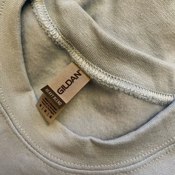 Gildan Unisex Fleece-back Snowboard Sweatshirt - Picture 4 of 6